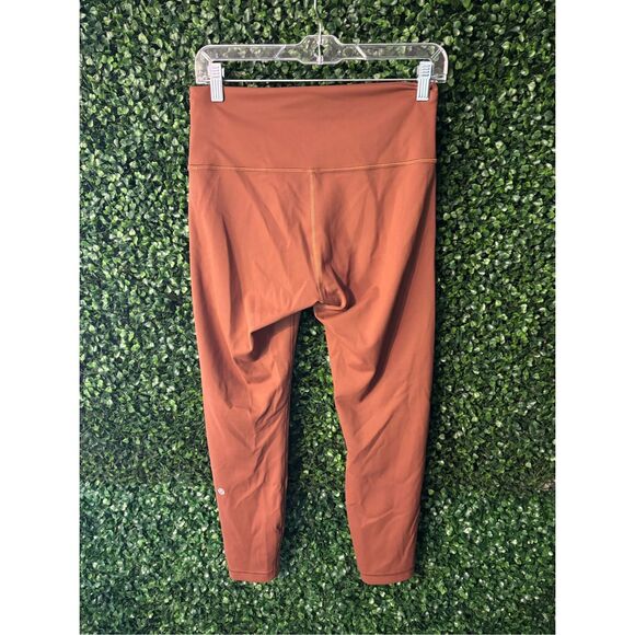 Lululemon Brown Wunder Train Leggings Size 10 25” - Picture 2 of 4
